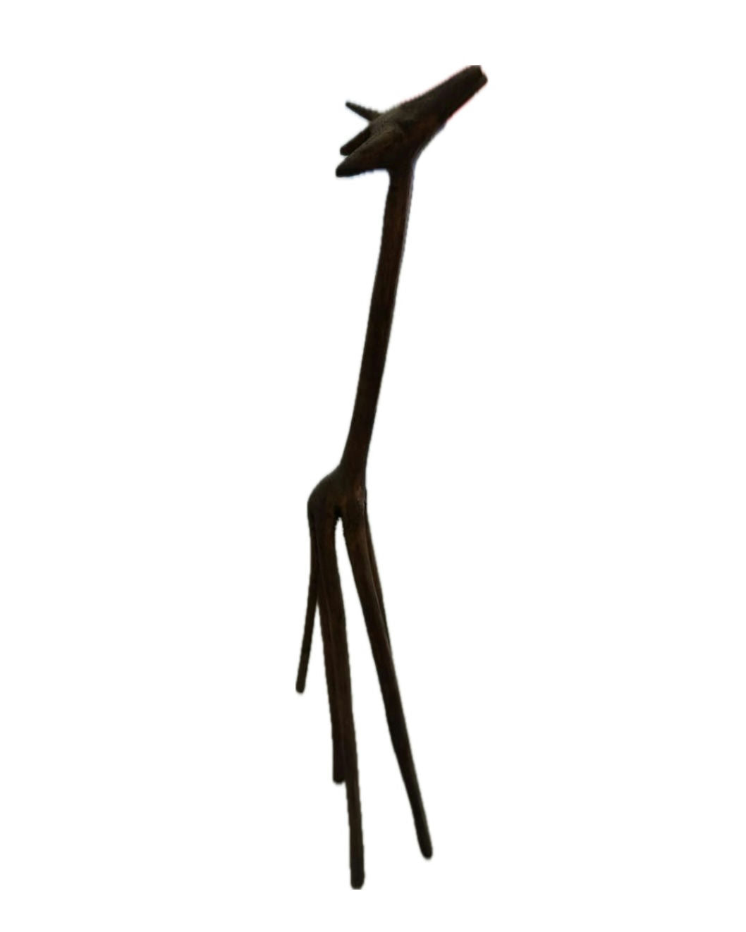 Original Sculptures & Ceramics 'Abstract Giraffe Standing Sculpture' by Mohammad Bushnaq